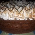 El cooksnap de Andrea Escalante cuando hizo Torta Brownie.