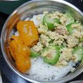 Cooksnap dari Pawon'e Mas Paijo untuk resep Tumis Oyong Ebi Telur