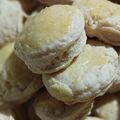 El cooksnap de Virginia cuando hizo Scones de queso.