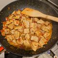 Cooksnap από Spookie στη συνταγή Χοιρινή τηγανιά κρασάτη με πιπεριές
