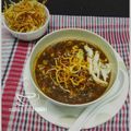 Swati Bharadwaj's cooksnap of when they made মন চাও সুপ(man chow soup recipe in Bengali).