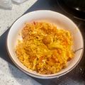 Chorey Blarfy 的 簡單的蕃茄紅醬起司燉飯（剩飯版） cooksnap