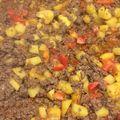 cindy john's cooksnap of when they made Picadillo con papas.