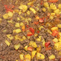 cindy john's cooksnap of when they made Picadillo con papas.