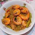 李佳燕 的 鮮蝦粉絲煲（簡易版） cooksnap