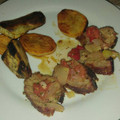 El cooksnap de Lore A Secas cuando hizo Salsa Criolla con un toque propio.