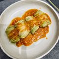 Cooksnap dari Nuy untuk resep Sawi putih gulung isi ayam