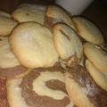 El cooksnap de Ailen Regulez cuando hizo Galletitas marmoladas de chocolate y vainilla🍫😋🍪.