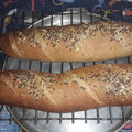 El cooksnap de Yoli Palazzo cuando hizo Pan lactal integral con semillas.