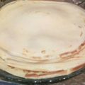 El cooksnap de Mary Bustos cuando hizo Masa para panqueques.