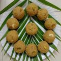 Mamta Pandya's cooksnap of when they made ચુરમાના લાડુ (Churma Ladoo Recipe In Gujarati).