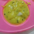 Smita Barot's cooksnap of when they made મેથી ના ભજીયા અને કઢી.