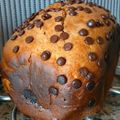 El cooksnap de Lucía Orta cuando hizo Brioche de chocolate (en panificadora).