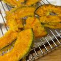 あお33's cooksnap of when they made サックサク♪♪かぼちゃ天ぷら.