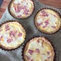 El cooksnap de Pao Mor cuando hizo Tarta de jamón y queso fácil.