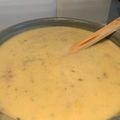 El cooksnap de Vilma Moreno cuando hizo Sopa de puerro y papa.