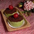 Cooksnap dari Ratih Anita Dewi untuk resep Bolu Daun Katuk Kukus (Lembut, 2 telur saja)