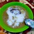 Cooksnap dari Nasyatul Muawiyah untuk resep Bubur Kacang Hijau Ketan Hitam