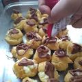El cooksnap de Mariana cuando hizo Profiteroles.