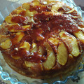 El cooksnap de Angela Trinidad cuando hizo Torta invertida de manzanas 🍎.