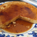 El cooksnap de Pilar Espinosa cuando hizo Flan de queso y leche condensada.