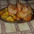 El cooksnap de Patricia Acosta cuando hizo Peceto relleno con papas al horno.