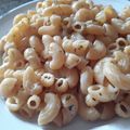 El cooksnap de Cristian Schmidt cuando hizo Fideos con Queso y Jamón.
