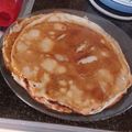 El cooksnap de Mateo Benjamín Novo cuando hizo Panqueques con Dulce de leche 👑.