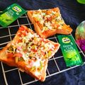 Sudha Singh का कुकस्नैप जब उन्होंने ब्रेड पिज़्ज़ा (bread pizza recipe in Hindi) बनाया था।