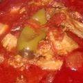 Areeba Muhammed's cooksnap of when they made Chicken achar with chapati.