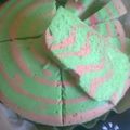 Cooksnap dari Ani Fariz untuk resep Pandan Zebra Cake