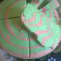Cooksnap dari Ani Fariz untuk resep Pandan Zebra Cake