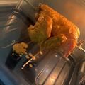 Hadia Anwar 's cooksnap of when they made Lahori Chargha/لاہوری چرغہ.