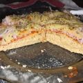 El cooksnap de Camila González cuando hizo Pizza con masa de avena.