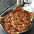 El cooksnap de Kico Corral cuando hizo Rollitos de canela, miel y nueces.