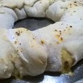 El cooksnap de Diestro Corleone cuando hizo Cremona rellena de jamón y queso.