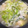 みるく大福's cooksnap of when they made 長ねぎ大量消費！スープしゃぶすき.
