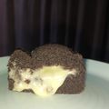 Cooksnap dari Novrina Irdariesny untuk resep Bolu Ketan Item isi Keju Lumer