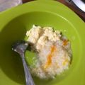 Cooksnap dari mommy CC untuk resep MPASI 8M+ : Cheese Scrambled Egg