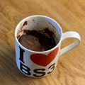 Sam Meadley's cooksnap of when they made 90 Second Microwave Hot Chocolate Mug Cake (vegan).