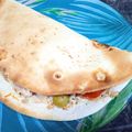 El cooksnap de Evita cuando hizo Piadina mediterránea rellena de atún.
