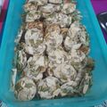 Cooksnap Cella Lala semasa beliau membuat Biskut florantin.