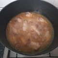 El cooksnap de Jose Noguera Alcaraz cuando hizo Pollo guisado a la cerveza con champiñones.