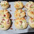 和華っち～'s cooksnap of when they made 枝豆ベーコン☆Wチーズパン（HB生地）.