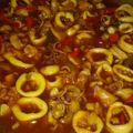 Cooksnap dari ferawatisatiragani untuk resep Cumi Saos Padang Simpel