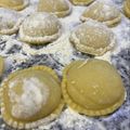 El cooksnap de Camila cuando hizo Sorrentinos de jamón y queso.