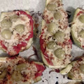 El cooksnap de Gema cuando hizo Calabacín Pizza.