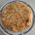El cooksnap de mari carmen cuando hizo Tortilla de Calabacín rellena de queso Manchego.