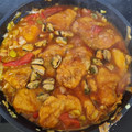 El cooksnap de Teresa Alcaide Guerrero cuando hizo Tintorera en salsa de mejillones.