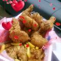 صورة من اولادي سعادتي ( ام آدم )، شاركها بعد تجربة وصفة آجنحهہ فرآخ مـشـويهہ 🍗🍗🌶🌶🍟